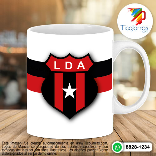 Tazas de la Liga Deportiva Alajuelense