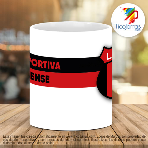 Tazas Personalizadas Tazas de la Liga Deportiva Alajuelense