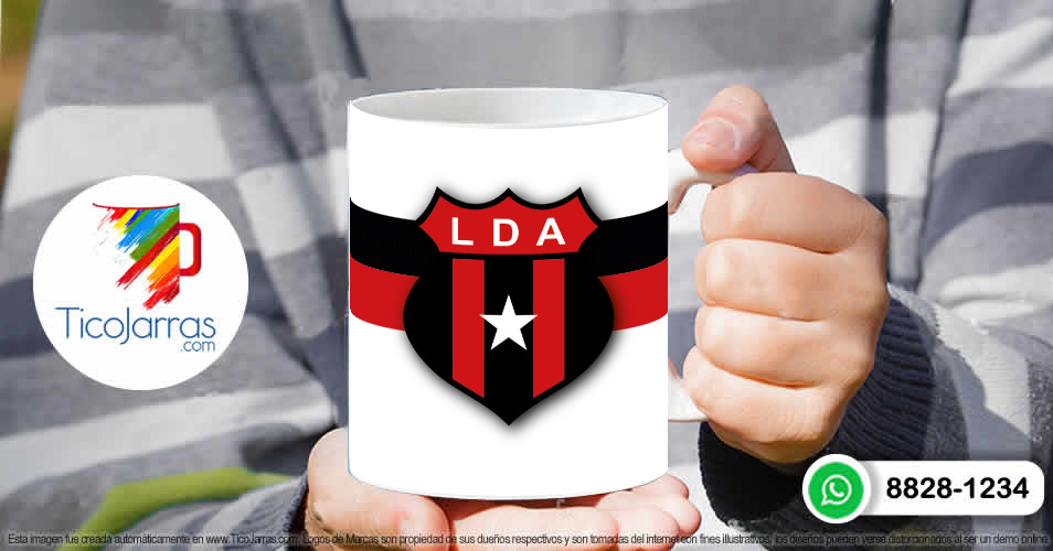 Tazas Personalizadas en Costa Rica Tazas de la Liga Deportiva Alajuelense