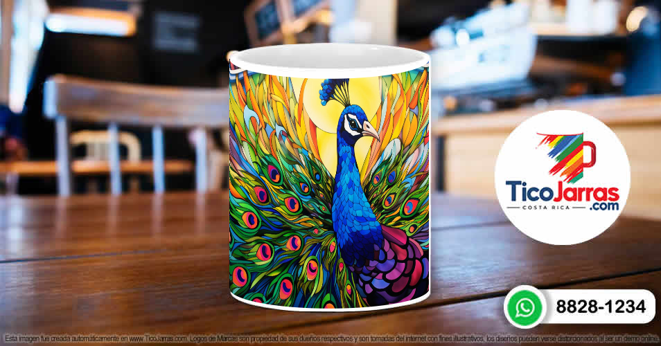 Pavo real en arco - imagen 5