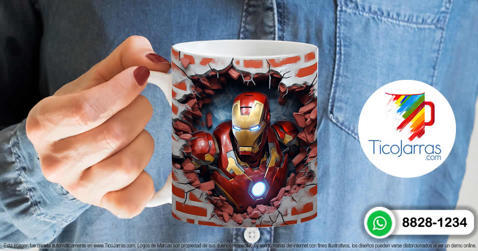 Artículos Personalizados Iron Man 3D