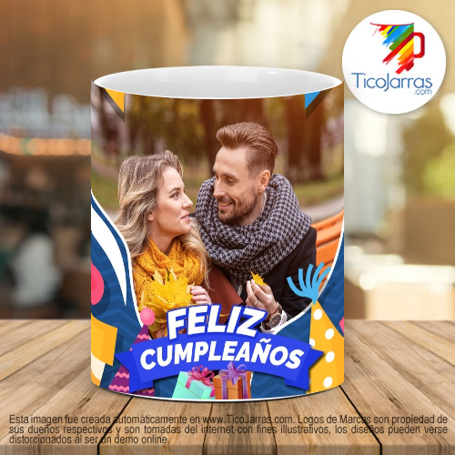 Tazas Personalizadas en Costa Rica Feliz Cumpleaños