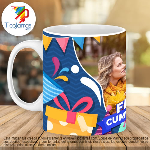 Jarras Personalizadas Feliz Cumpleaños
