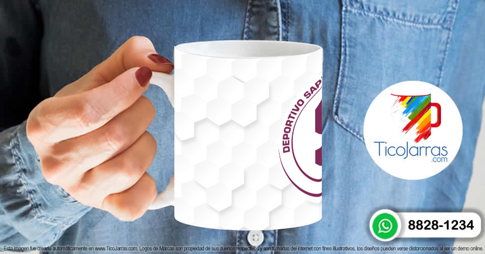 Artículos Personalizados Taza de Saprissa 