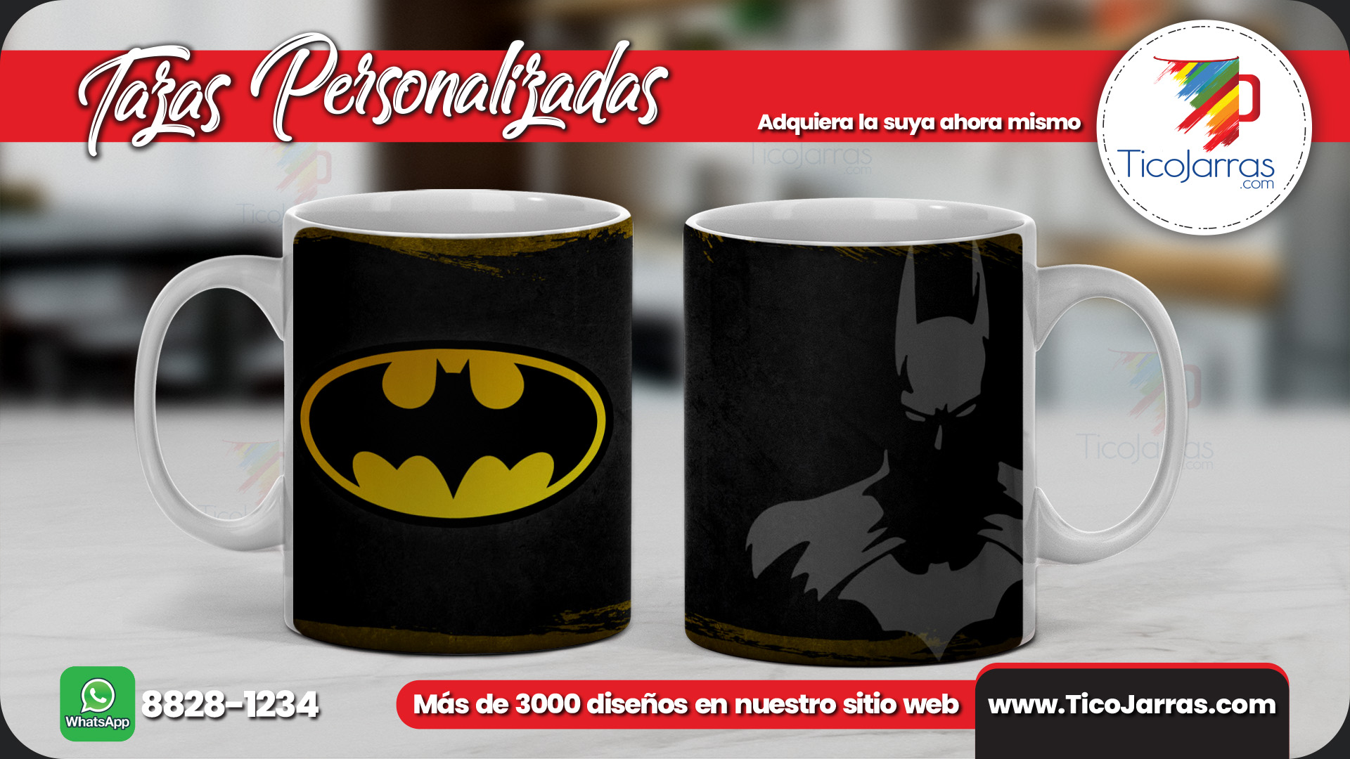 Tazas Personalizadas Batman