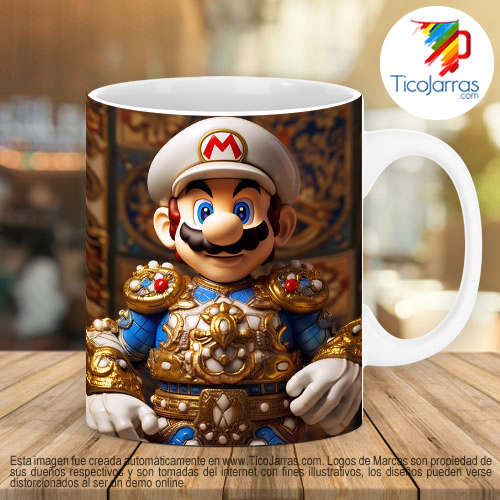 Diseños Personalizadas Rey Mario Bross