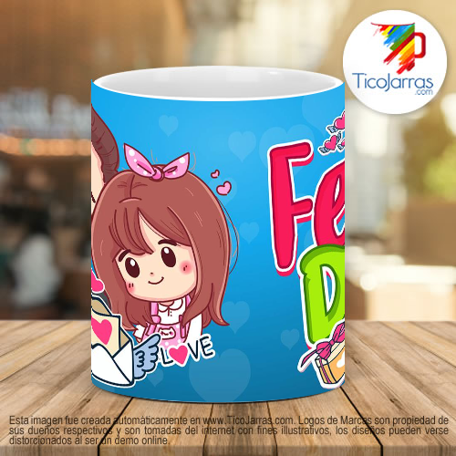 Tazas Personalizadas Feliz Día