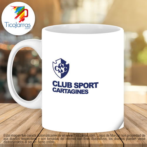 Jarras Personalizadas Club Sport Cartaginés- Taza de Cartago