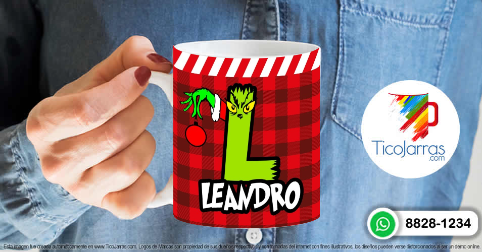 Grinch con Nombre con L - imagen 6