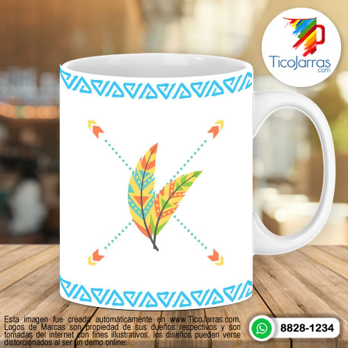Tazas Personalizadas en Costa Rica Hoy es un buen día para sonreír