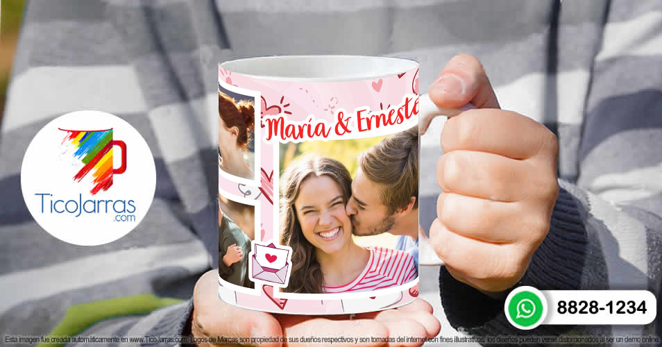 Tazas Personalizadas en Costa Rica Juntos por siempre