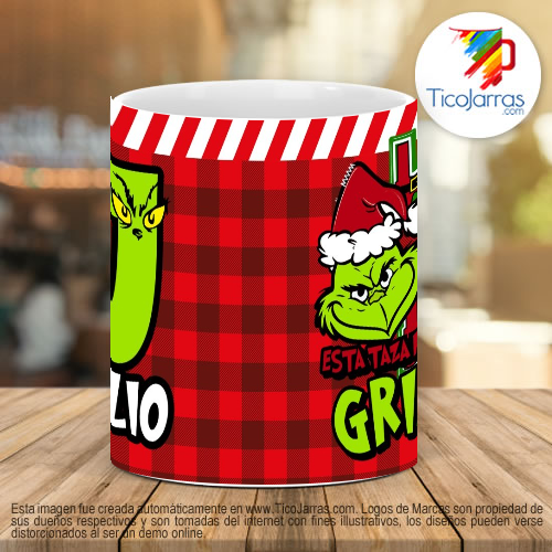 Grinch con Nombre con J - imagen 2