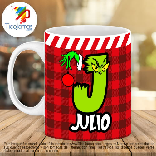 Grinch con Nombre con J
