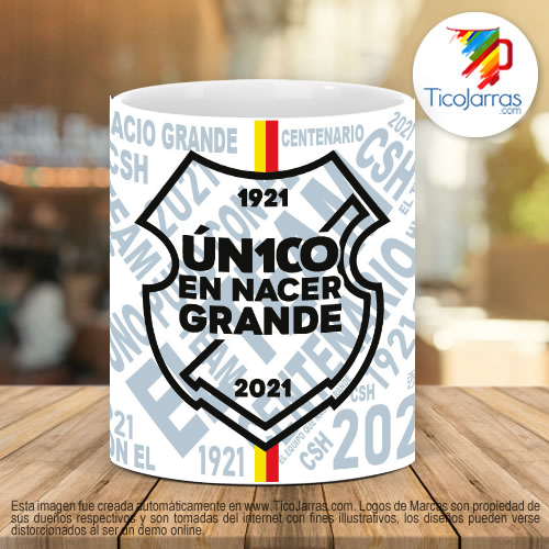 Tazas Personalizadas Unico en Nacer Grande