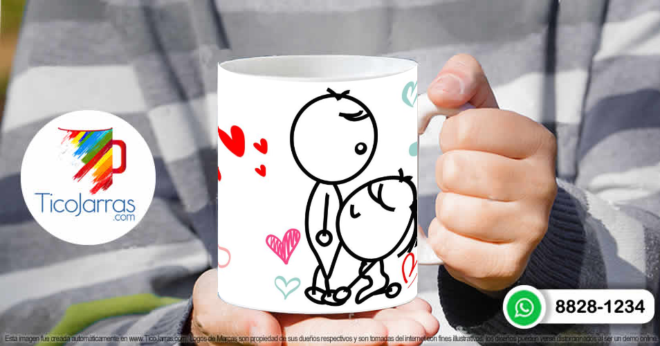 Tazas Personalizadas en Costa Rica Tu y  yo tenemos gemidos pendientes