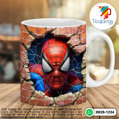 Diseños Personalizadas Hombre Araña 3D