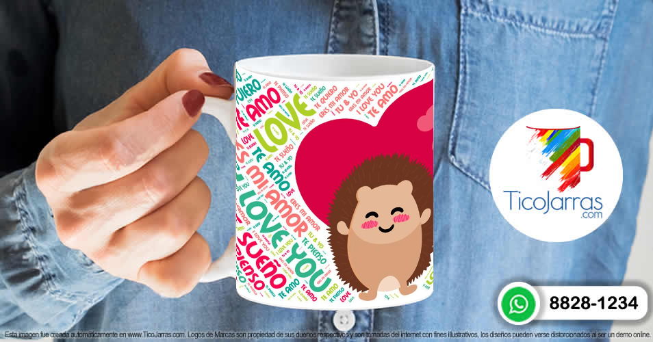 Artículos Personalizados I love your te sueño