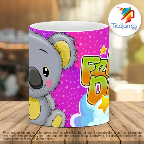 Tazas Personalizadas Feliz Día