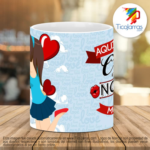Tazas Personalizadas Aquí toma el mejor novio del mundo