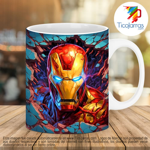 Diseños Personalizadas Iron Man 3D