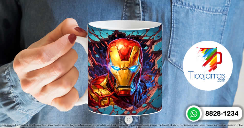 Artículos Personalizados Iron Man 3D