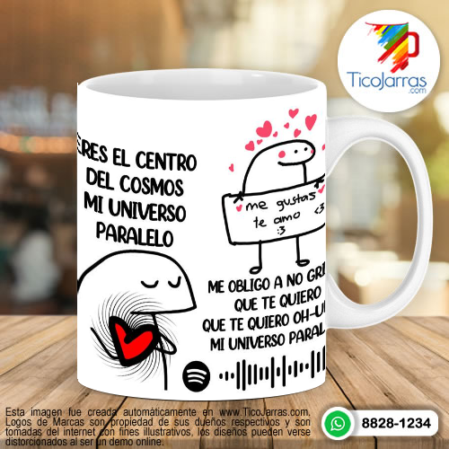 Tazas Personalizadas en Costa Rica Me daria tal verguenza si te dieras cuenta ahora