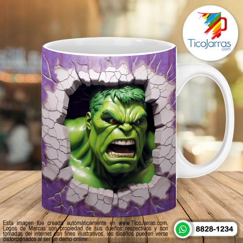 Diseños Personalizadas Hulk