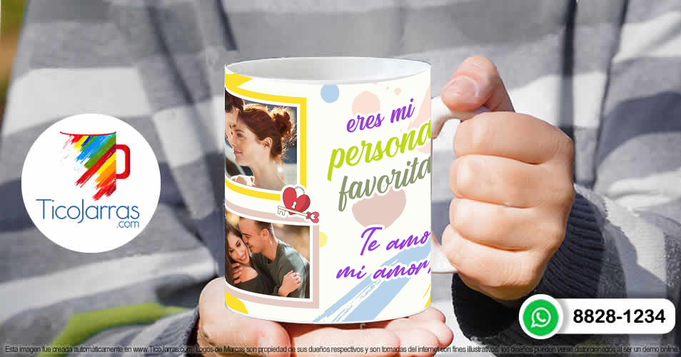 Tazas Personalizadas en Costa Rica Eres mi persona favorita