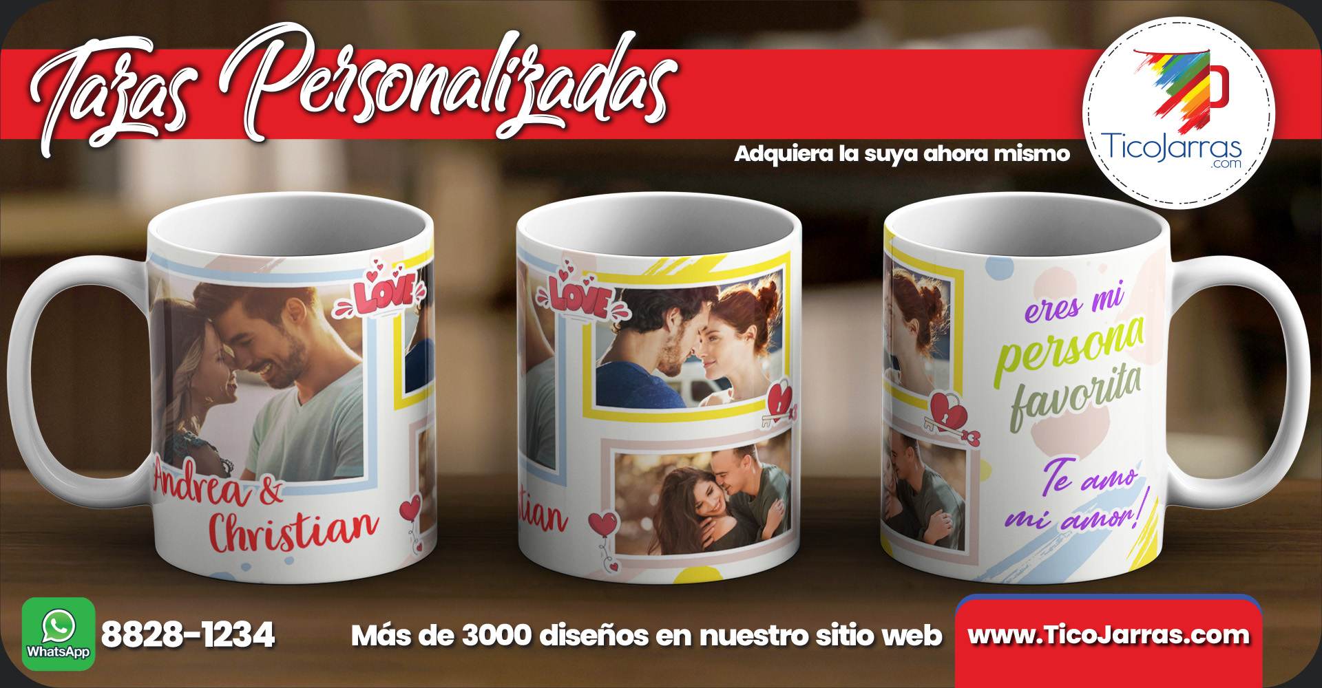 Tazas Personalizadas Eres mi persona favorita