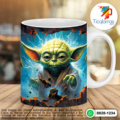 Diseños Personalizadas Baby Yoda 3D