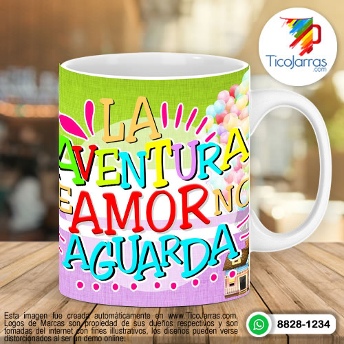 Diseños Personalizadas La aventura de Amor nos aguarda