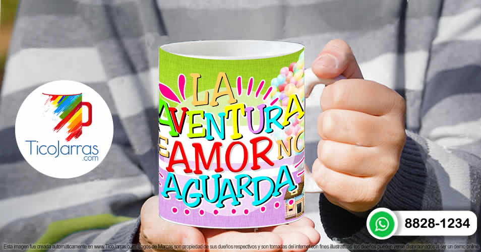 Tazas Personalizadas en Costa Rica La aventura de Amor nos aguarda