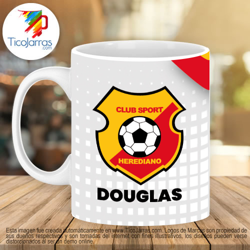 Jarras Personalizadas Taza del Herediano personalizada