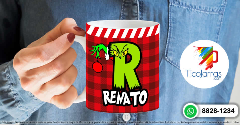 Grinch para nombre con R - TicoJarras