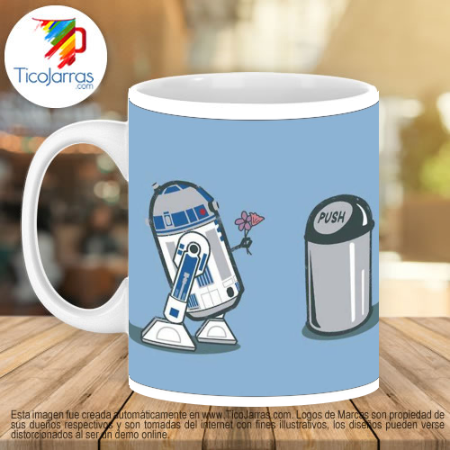 Jarras Personalizadas Trash Love Star Wars