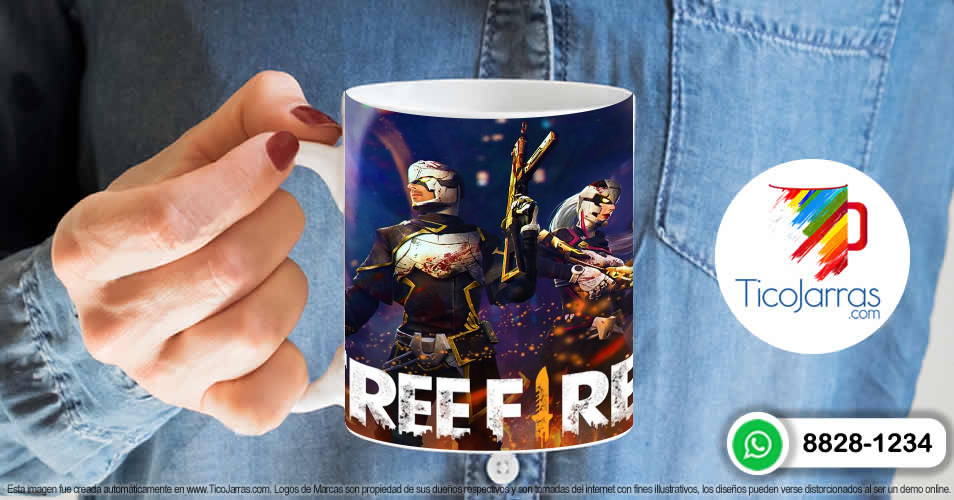 Artículos Personalizados FREE FIRE 