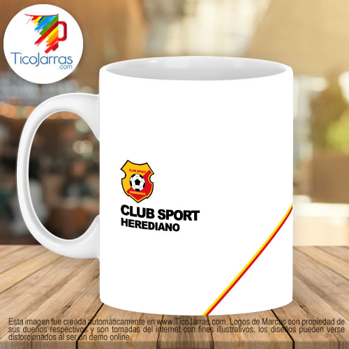 Jarras Personalizadas Taza Club Sport Herediano