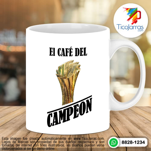 Tazas de la Liga El Café del Campeón