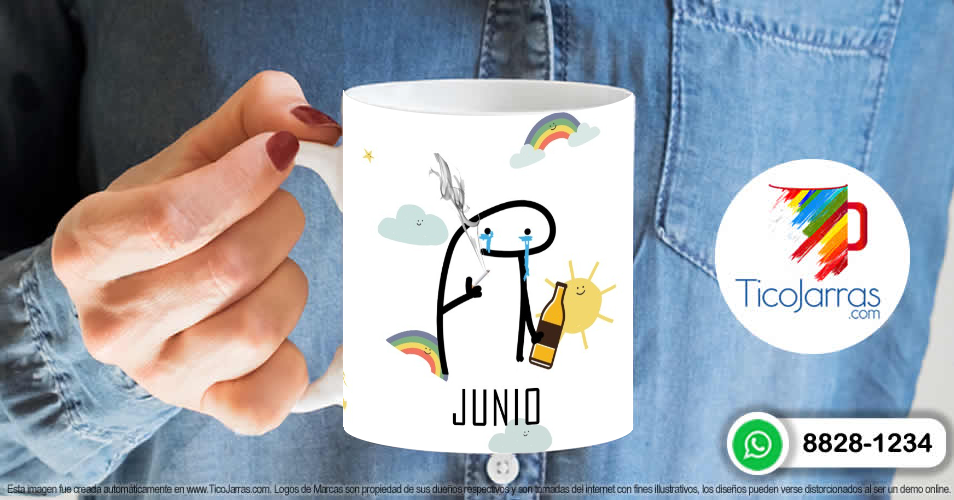 Tazas Personalizadas en Costa Rica Junio, nacen lo melancólicos