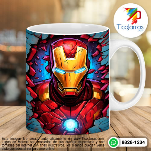 Diseños Personalizadas Iron Man 3D