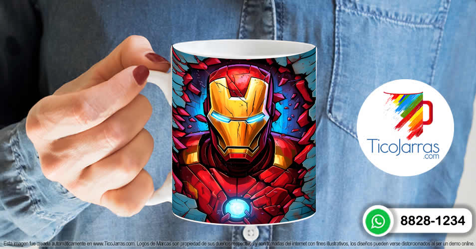 Artículos Personalizados Iron Man 3D