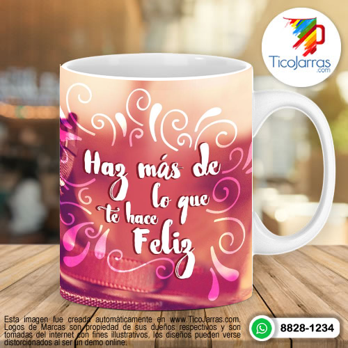 Tazas Personalizadas en Costa Rica Haz más de lo que te hace feliz