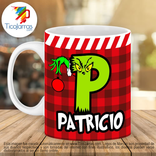 Grinch para nombre con P