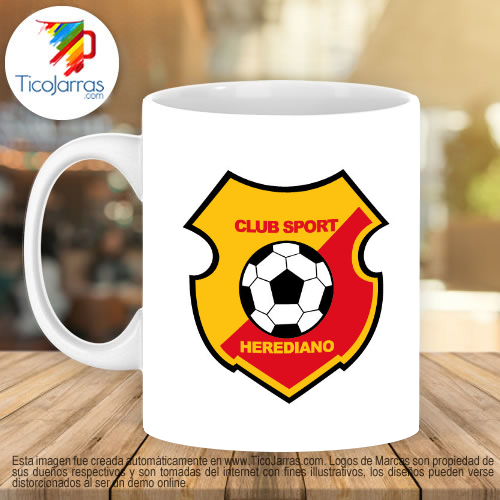 Jarras Personalizadas Taza del Club Sport Herediano