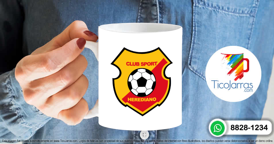Artículos Personalizados Taza del Club Sport Herediano