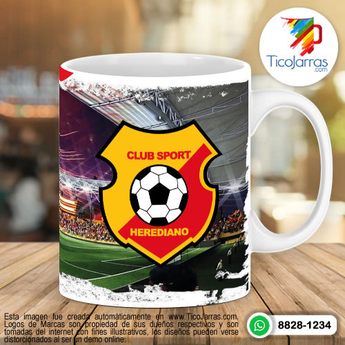 Taza del Herediano con Nombre personalizado