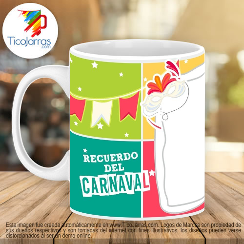 Recuerdo del Carnaval con foto