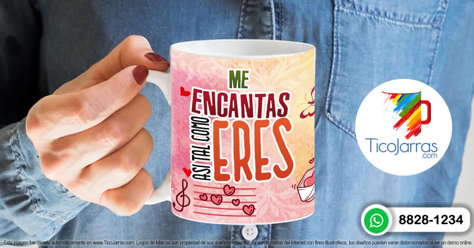 Artículos Personalizados Me encantas asi tal como eres