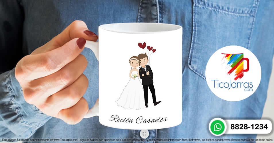 Artículos Personalizados Recién Casados con iniciales personalizadas