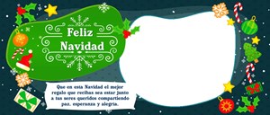 Taza Navidad con foto personalizada